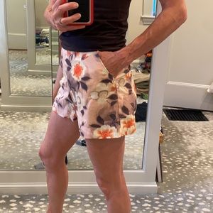H&M set. Strapless swimsuit (6) & linen short